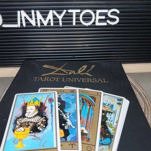Tarot!!Gift Set Rare Salvador Dali, Box Set Universal Tarot card, Book, Limited…